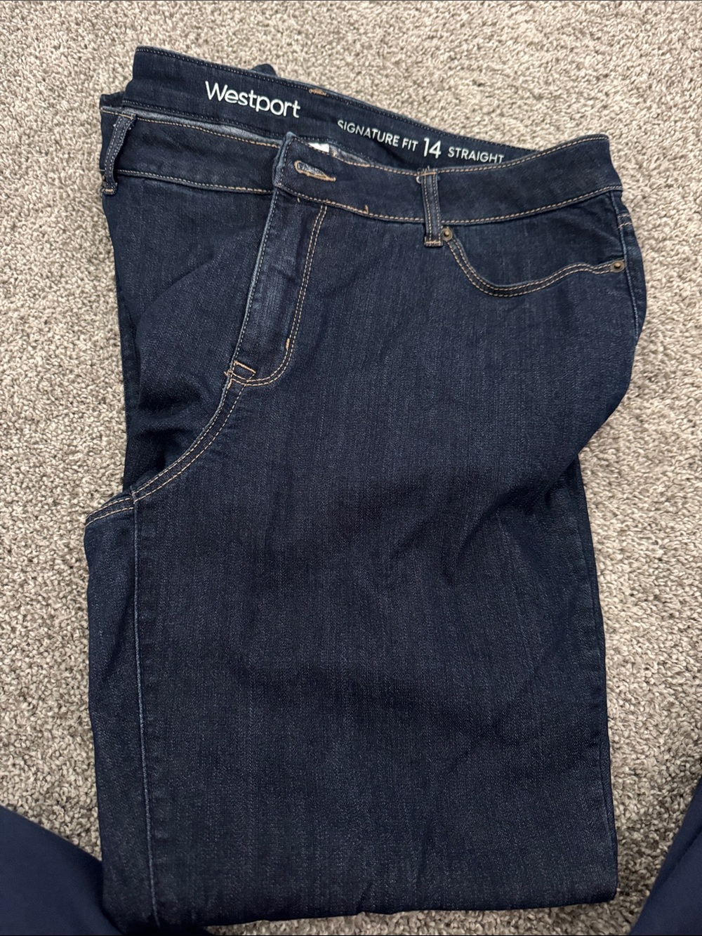 Women’s Westport straight leg jeans size 14